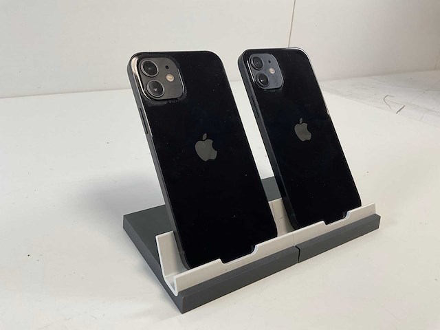 Apple iphone 12 - 128 gb - black (2x) - afbeelding 5 van  5