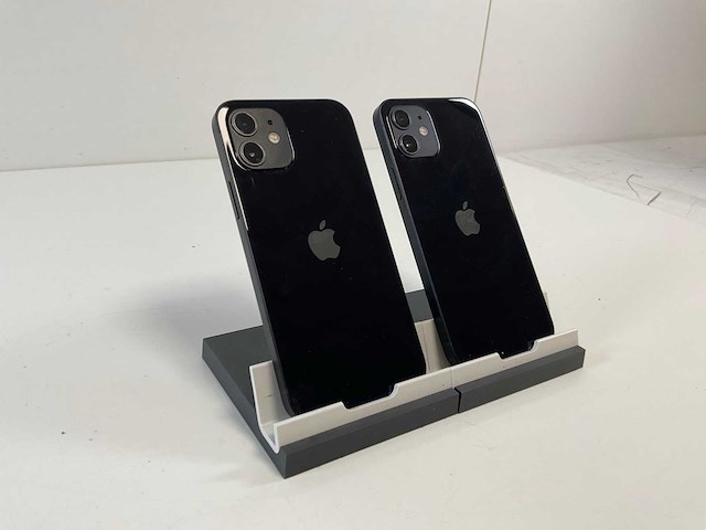 Apple iphone 12 - 128 gb - black (2x) - afbeelding 5 van  5