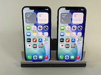 Apple iphone 12 - 128 gb - black (2x) - afbeelding 1 van  5