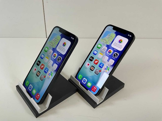 Apple iphone 12 - 128 gb - black (2x) - afbeelding 2 van  4