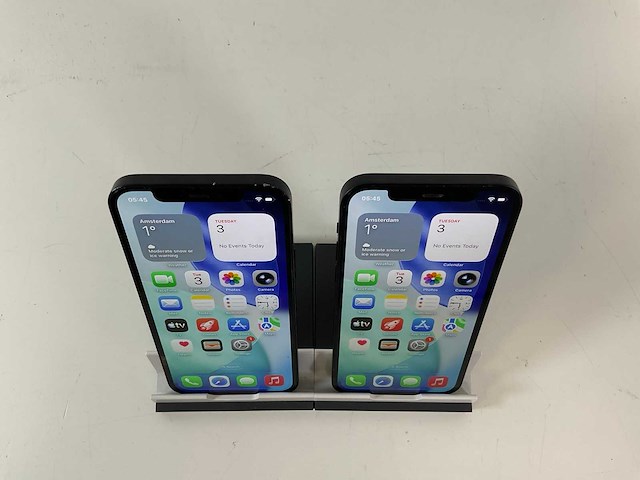 Apple iphone 12 - 128 gb - black (2x) - afbeelding 2 van  5