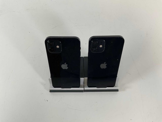 Apple iphone 12 - 128 gb - black (2x) - afbeelding 5 van  5