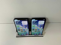 Apple iphone 12 - 128 gb - black (2x) - afbeelding 1 van  3