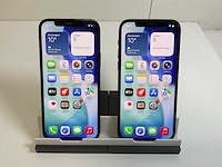 Apple iphone 12 - 128 gb - black (2x) - afbeelding 1 van  4
