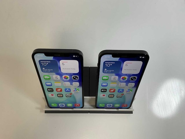 Apple iphone 12 - 128 gb - black (2x) - afbeelding 2 van  4