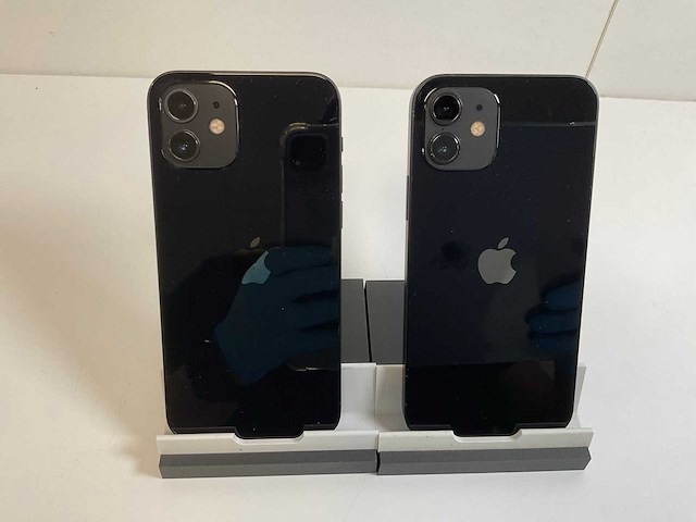 Apple iphone 12 - 128 gb - black (2x) - afbeelding 5 van  5