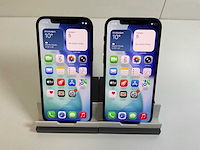 Apple iphone 12 - 128 gb - black (2x) - afbeelding 1 van  5