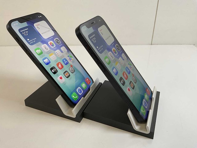 Apple iphone 12 - 128 gb - black (2x) - afbeelding 3 van  5