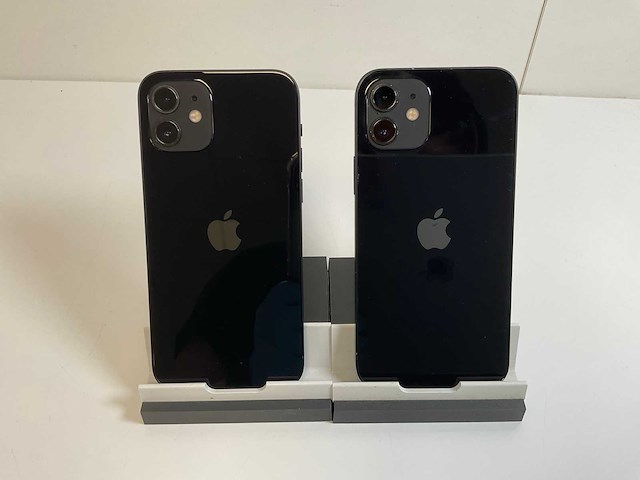 Apple iphone 12 - 128 gb - black (2x) - afbeelding 5 van  5