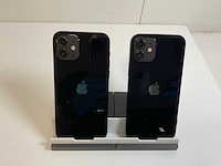 Apple iphone 12 - 128 gb - black (2x) - afbeelding 5 van  5