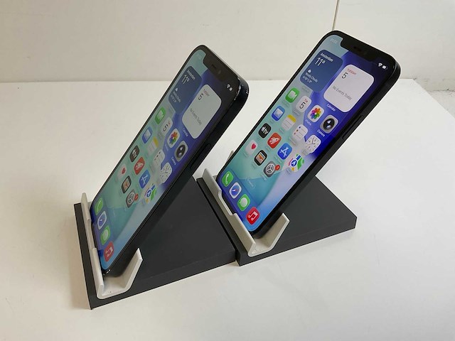 Apple iphone 12 - 128 gb - black (2x) - afbeelding 4 van  5