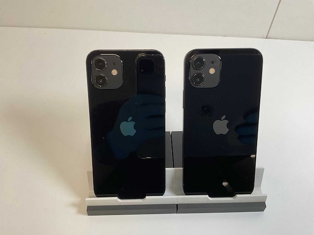 Apple iphone 12 - 128 gb - black (2x) - afbeelding 5 van  5