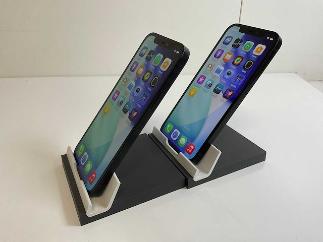 Apple iphone 12 - 128 gb - black (2x) - afbeelding 4 van  5
