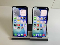 Apple iphone 12 - 128 gb - black (2x) - afbeelding 1 van  5