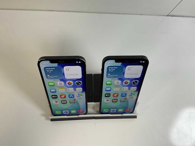 Apple iphone 12 - 128 gb - black (2x) - afbeelding 2 van  5