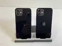 Apple iphone 12 - 128 gb - black (2x) - afbeelding 5 van  5