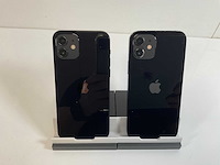 Apple iphone 12 - 128 gb - black (2x) - afbeelding 5 van  5