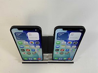 Apple iphone 12 - 128 gb - black (2x) - afbeelding 2 van  5