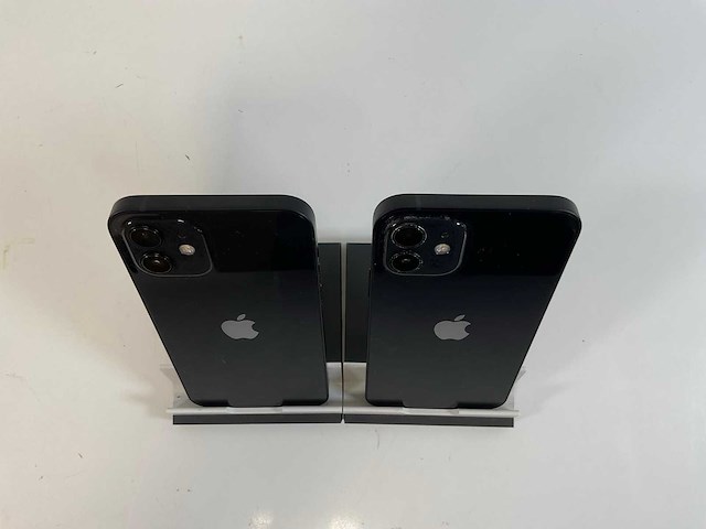 Apple iphone 12 - 128 gb - black (2x) - afbeelding 5 van  5