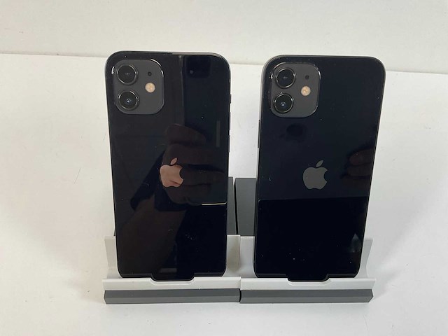 Apple iphone 12 - 128 gb - black (2x) - afbeelding 5 van  5