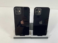 Apple iphone 12 - 128 gb - black (2x) - afbeelding 5 van  5