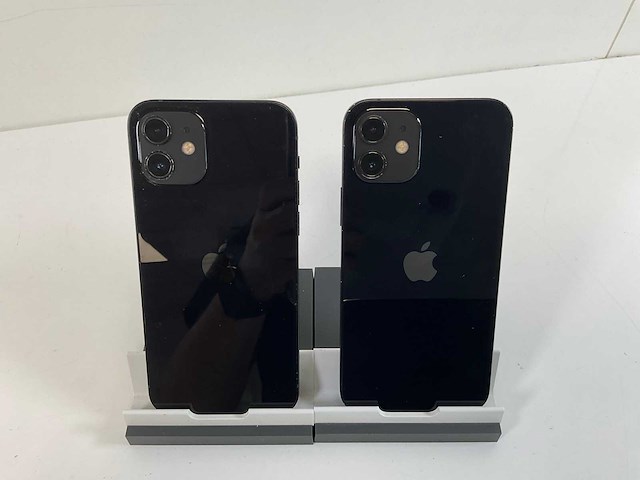 Apple iphone 12 - 128 gb - black (2x) - afbeelding 5 van  5