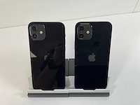 Apple iphone 12 - 128 gb - black (2x) - afbeelding 5 van  5