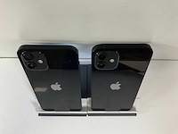 Apple iphone 12 - 128 gb - black (2x) - afbeelding 3 van  3