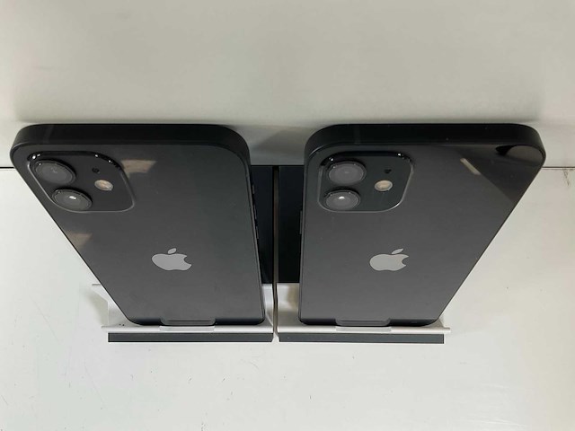 Apple iphone 12 - 128 gb - black (2x) - afbeelding 5 van  5