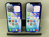 Apple iphone 12 - 128 gb - black (2x) - afbeelding 1 van  4