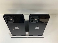 Apple iphone 12 - 128 gb - black (2x) - afbeelding 4 van  4