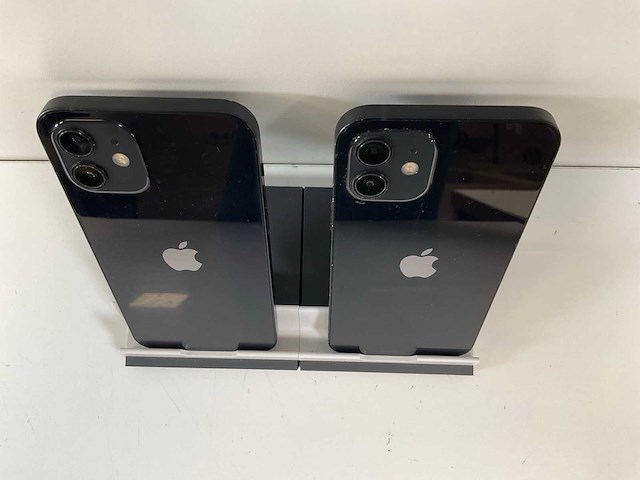 Apple iphone 12 - 128 gb - black (2x) - afbeelding 5 van  6