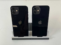 Apple iphone 12 - 128 gb - black (2x) - afbeelding 5 van  5