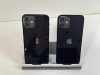 Apple iphone 12 - 128 gb - black (2x) - afbeelding 5 van  5