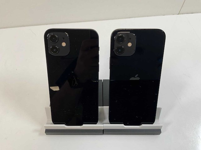 Apple iphone 12 - 128 gb - black (2x) - afbeelding 5 van  5