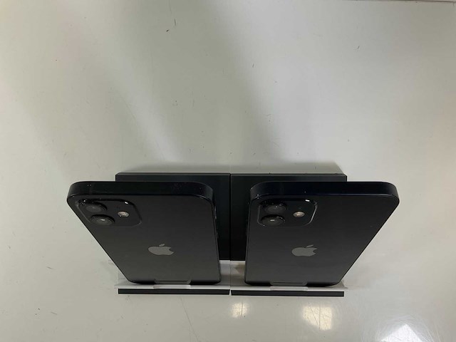 Apple iphone 12 - 128 gb - black (2x) - afbeelding 5 van  5