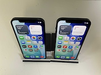 Apple iphone 12 - 128 gb - black (2x) - afbeelding 1 van  1