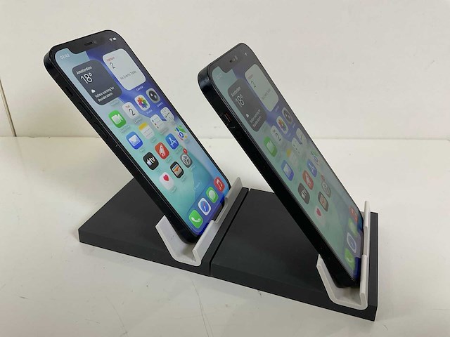 Apple iphone 12 - 128 gb - black (2x) - afbeelding 4 van  6
