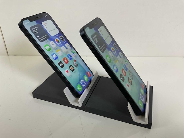 Apple iphone 12 - 128 gb - black (2x) - afbeelding 5 van  6