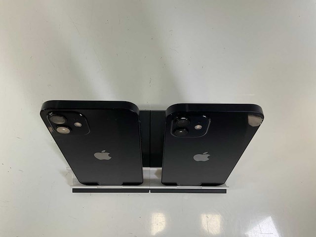 Apple iphone 12 - 128 gb - black (2x) - afbeelding 5 van  5