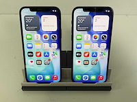 Apple iphone 12 - 128 gb - black (2x) - afbeelding 1 van  5