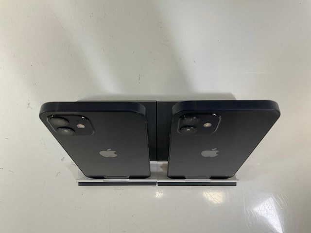Apple iphone 12 - 128 gb - black (2x) - afbeelding 5 van  5