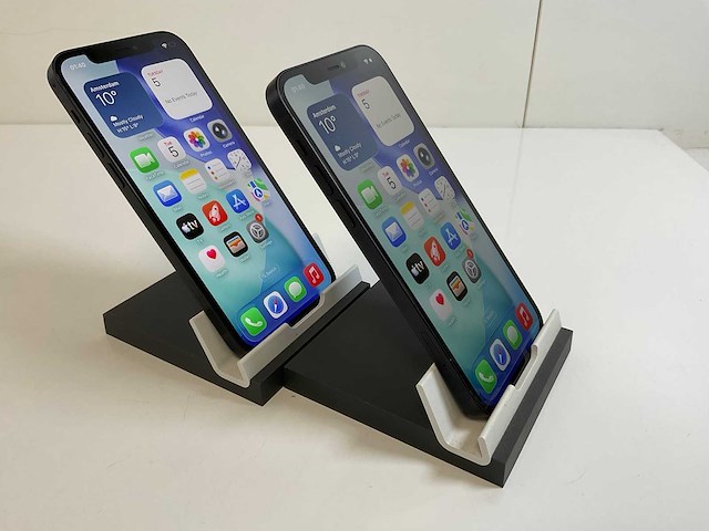 Apple iphone 12 - 128 gb - black (2x) - afbeelding 3 van  5