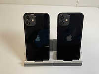 Apple iphone 12 - 128 gb - black (2x) - afbeelding 5 van  5