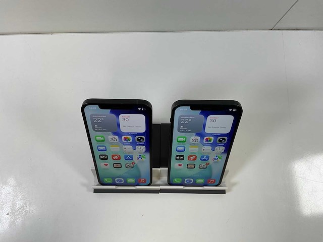 Apple iphone 12 - 128 gb - black (2x) - afbeelding 2 van  2