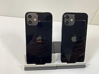 Apple iphone 12 - 128 gb - black (2x) - afbeelding 5 van  5