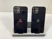 Apple iphone 12 - 128 gb - black (2x) - afbeelding 3 van  3
