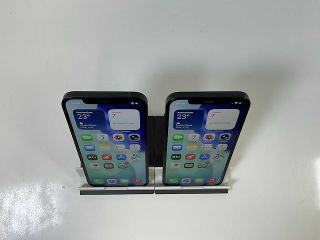 Apple iphone 12 - 128 gb - black (2x) - afbeelding 2 van  5