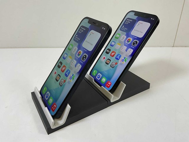 Apple iphone 12 - 128 gb - black (2x) - afbeelding 4 van  5