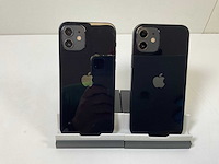 Apple iphone 12 - 128 gb - black (2x) - afbeelding 5 van  5